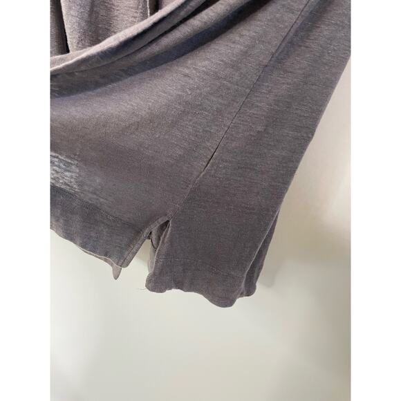 Cynthia Rowley Open Front Hoodie Cardigan Sweater Linen‎ Coastal Lagenlook S - Picture 5 of 9